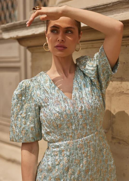 Daantje jurk, Zeegroen