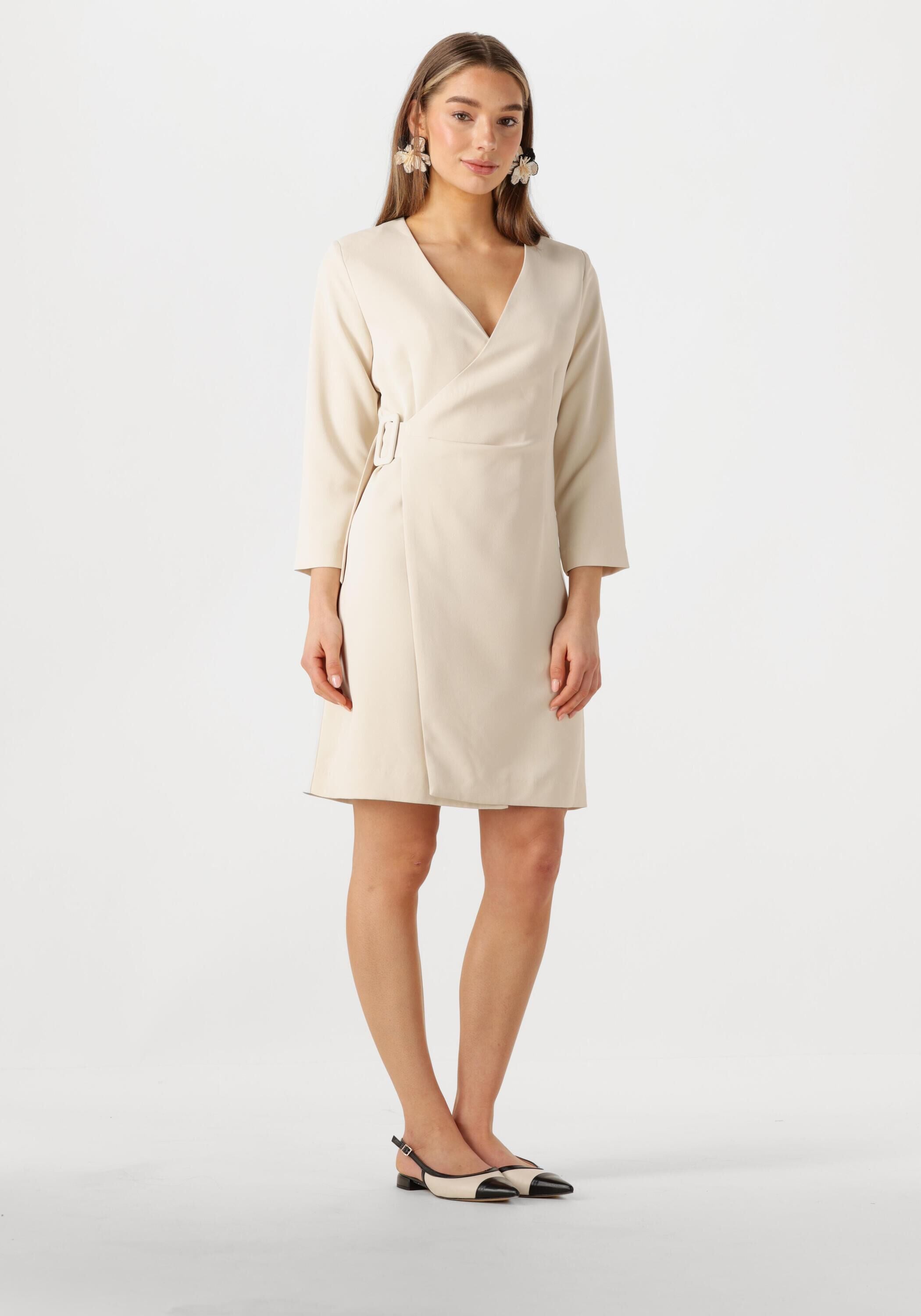 Beige Mini Jurk