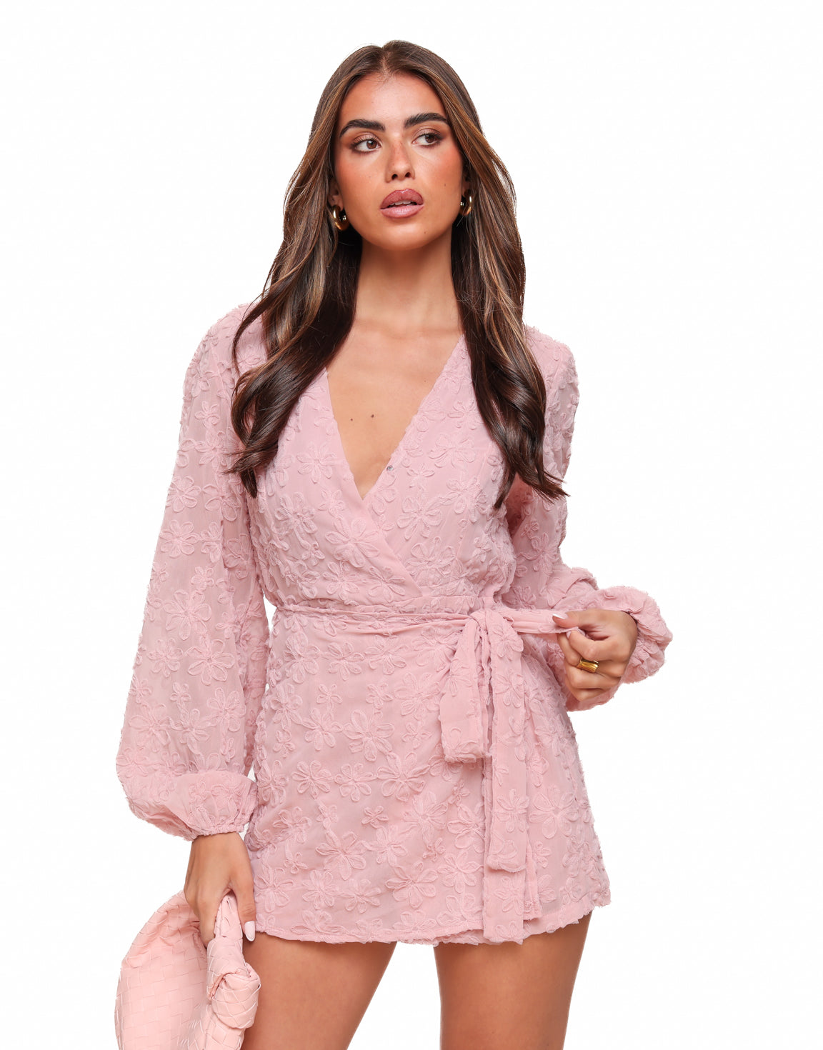 Gedetailleerde Strik - Playsuit