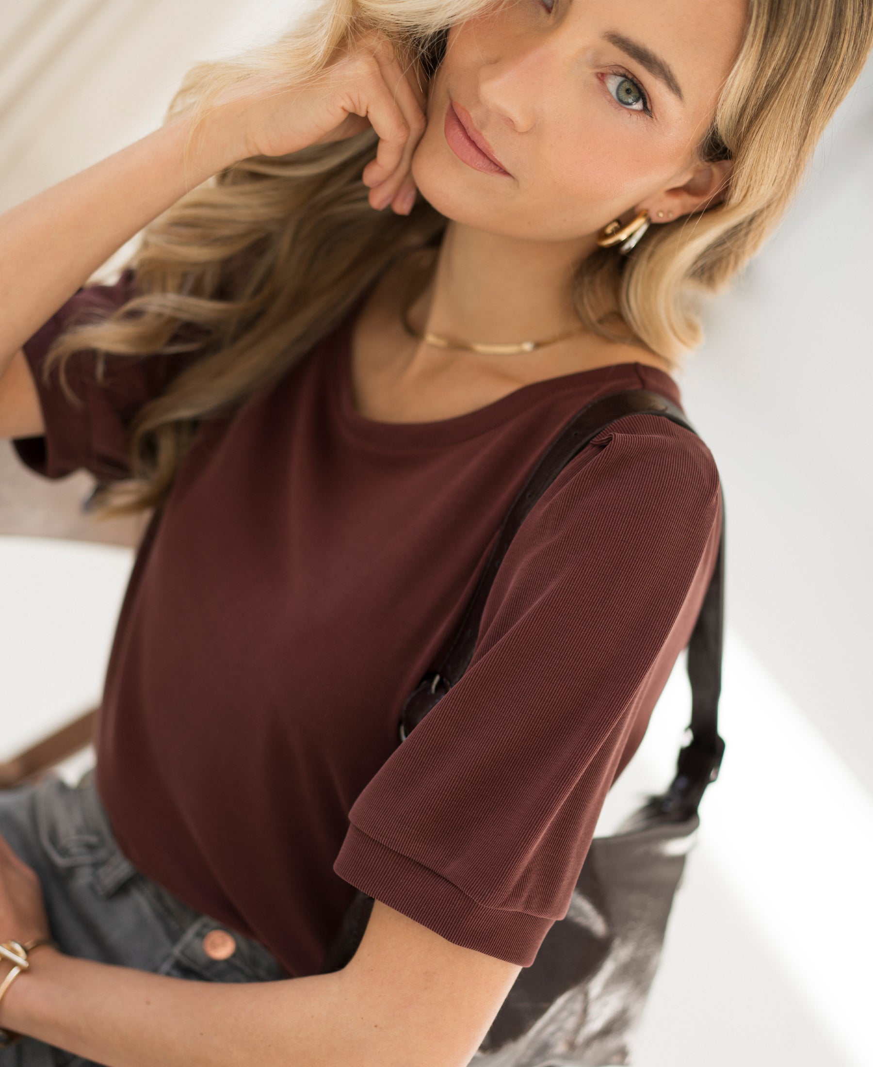 Rib T-shirt LA PHILA