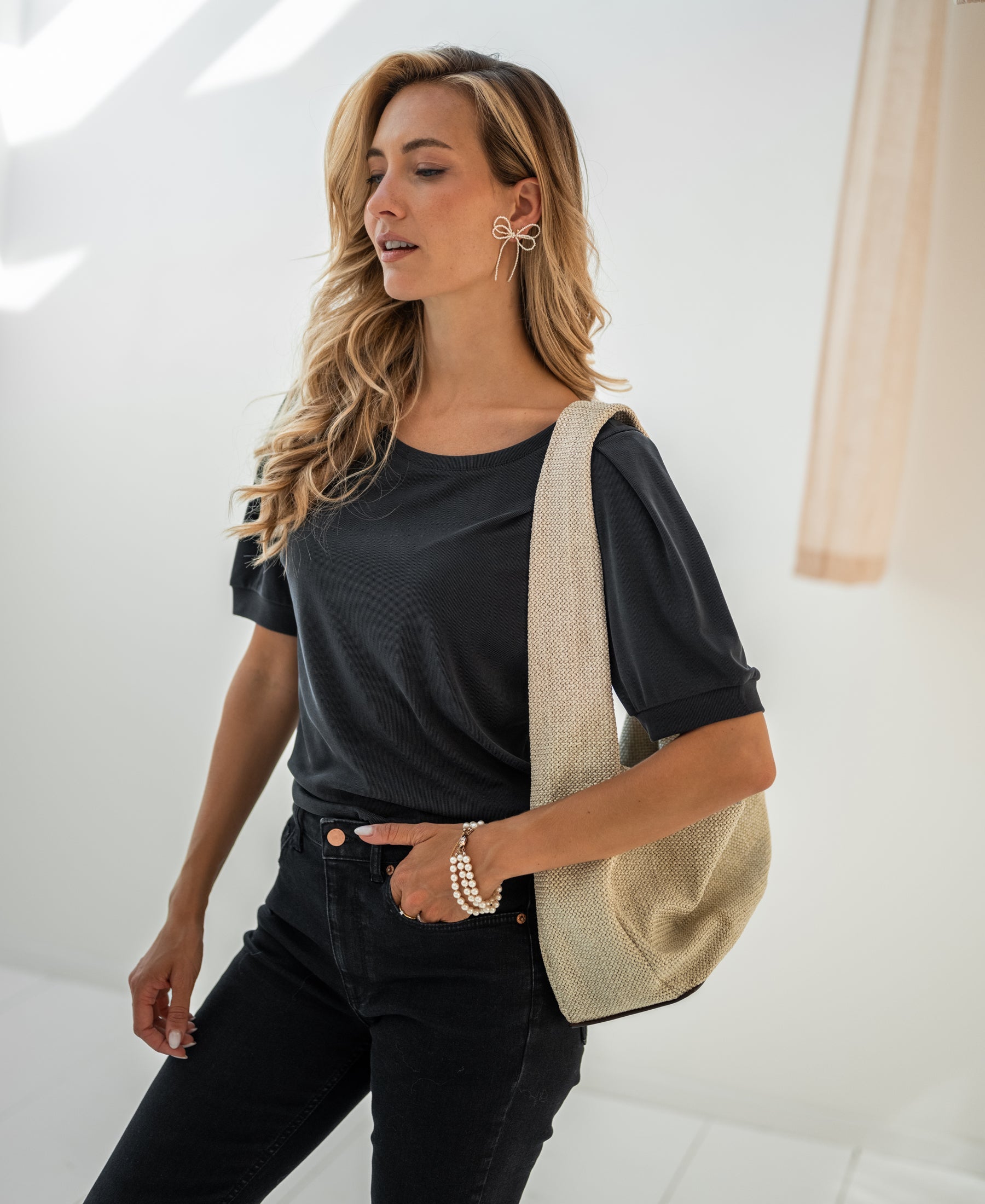 Rib T-shirt LA PHILA