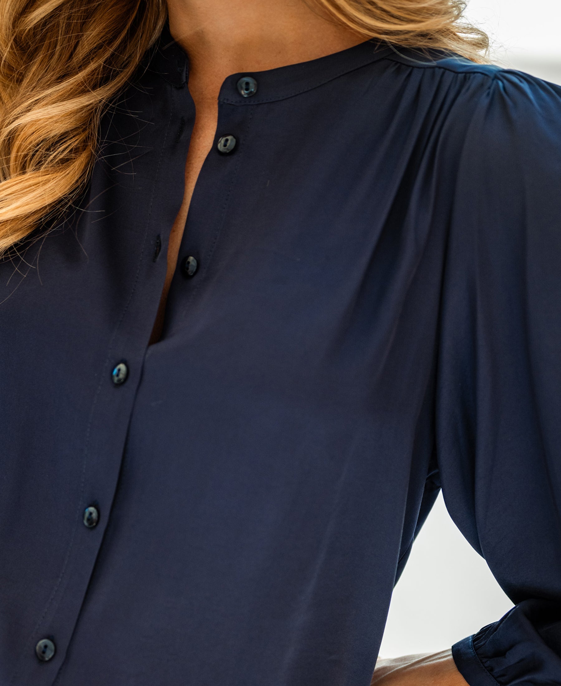 Satijnen blouse LA RAVA